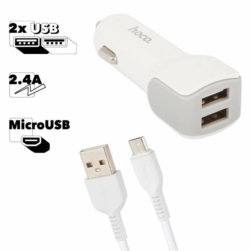 Автомобильная зарядка HOCO Z23