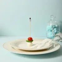 Шпажки для канапе Снеговики 24 шт