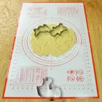 Коврик для выпечки с разметкой 60х40 см