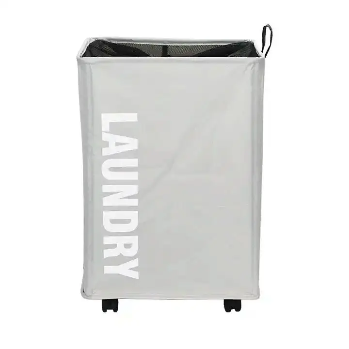 Корзина для белья на колесиках