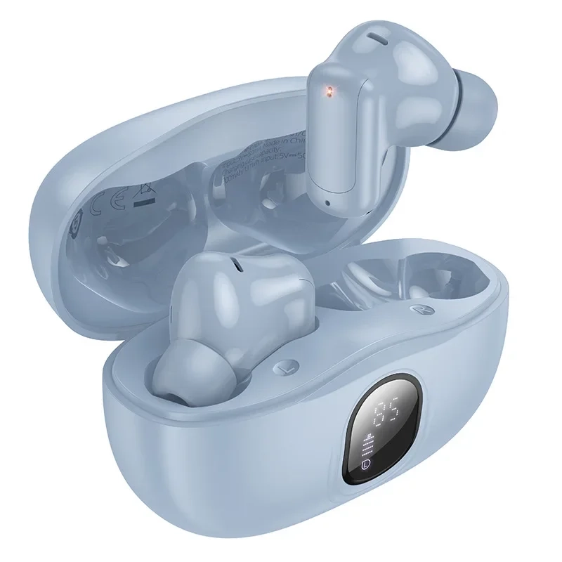 Беспроводные наушники BOROFONE FQ4 голубые