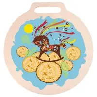 Доска разделочная Широкая Масленица 26см