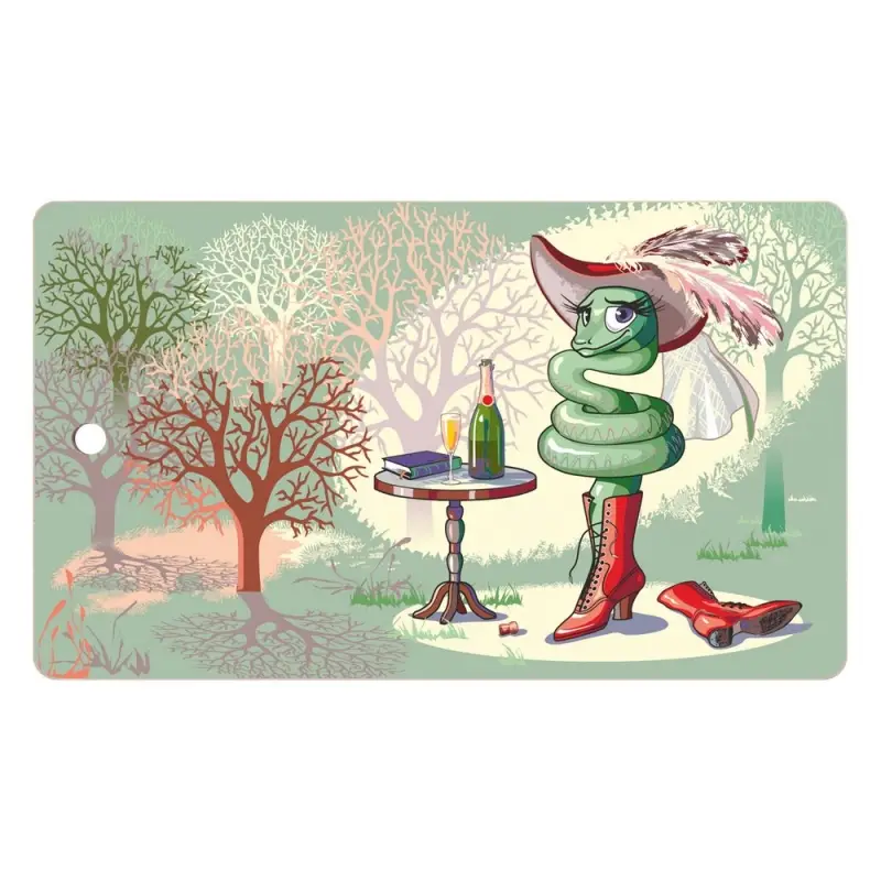 Доска разделочная Светский образ 29х17 см (ассортимент)