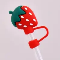 Колпачки для коктейльных трубочек Фруктик 4 шт