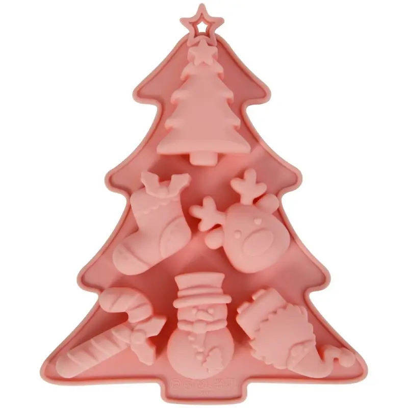 Форма для конфет и льда Елка изобилия (ассортимент)