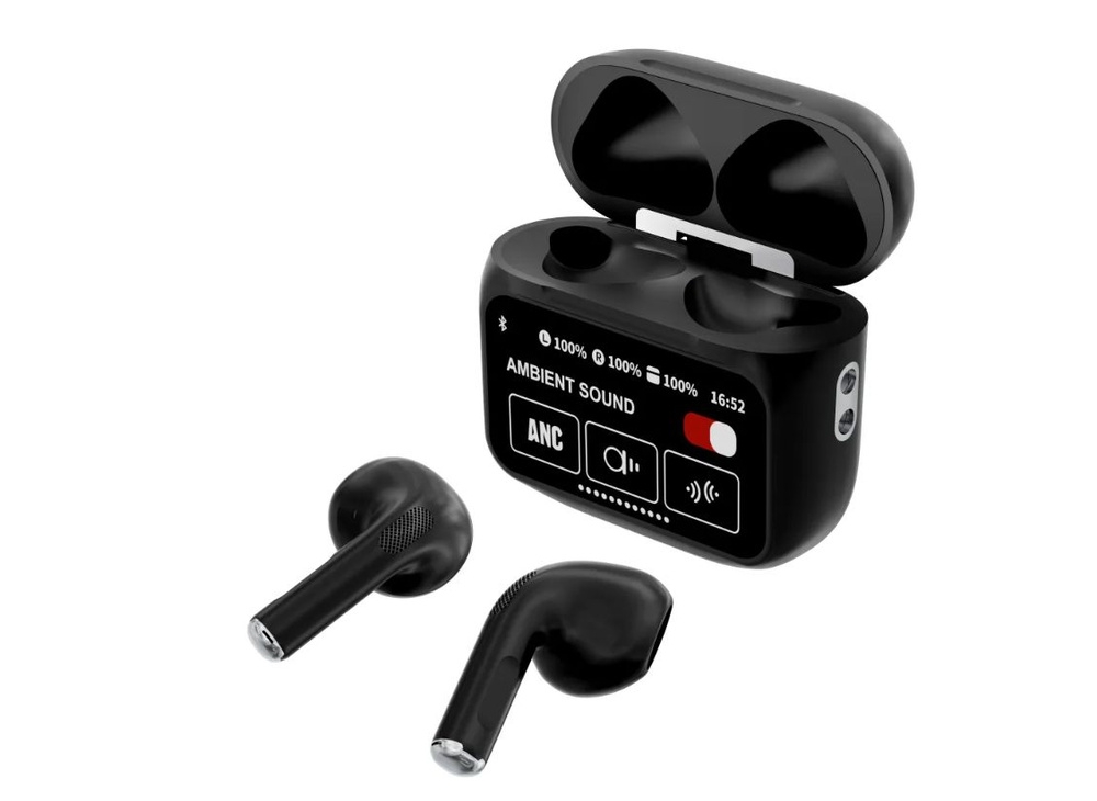 Наушники беспроводные с микрофоном Bluetooth USB Type-C черный