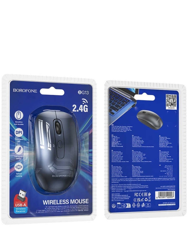 Мышь беспроводная borofone BG13