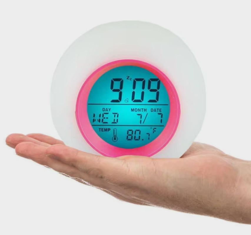 Музыкальный будильник (цвет в ассортименте)