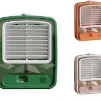 Портативный вентилятор-увлажнитель воздуха (цвет в ассортименте)