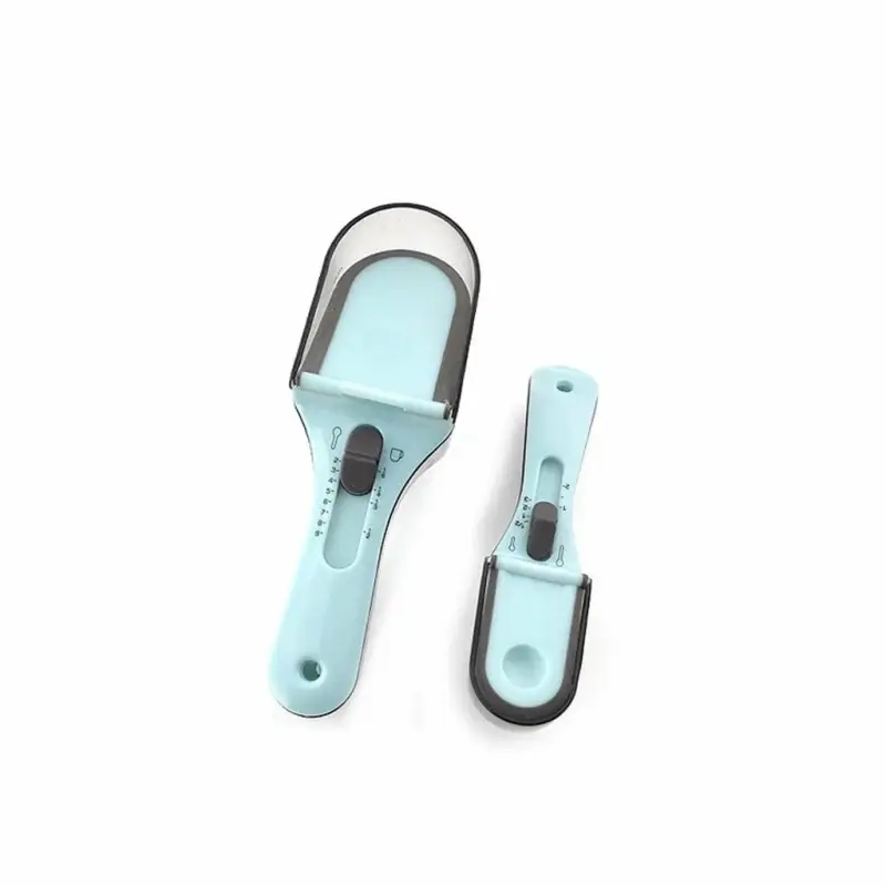 Набор пластиковых мерных ложек со шкалой