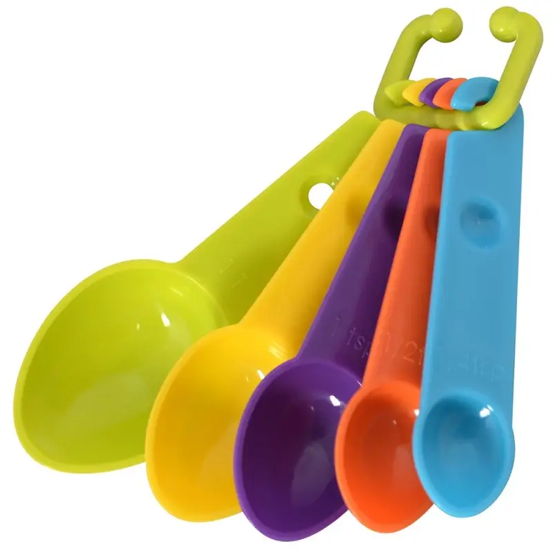 Мерные ложки набор 5 шт Радуга