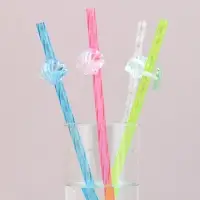 Трубочки для коктейля Ракушки 4 шт