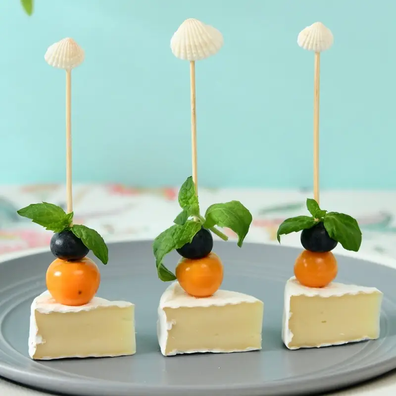 Шпажки для канапе Морские раковины 24 шт