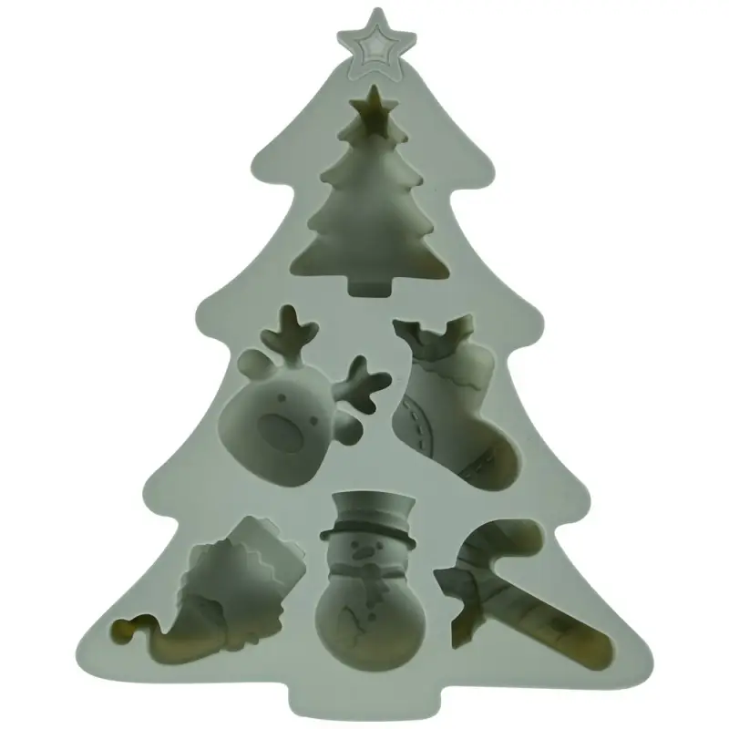 Форма для конфет и льда Елка изобилия (ассортимент)