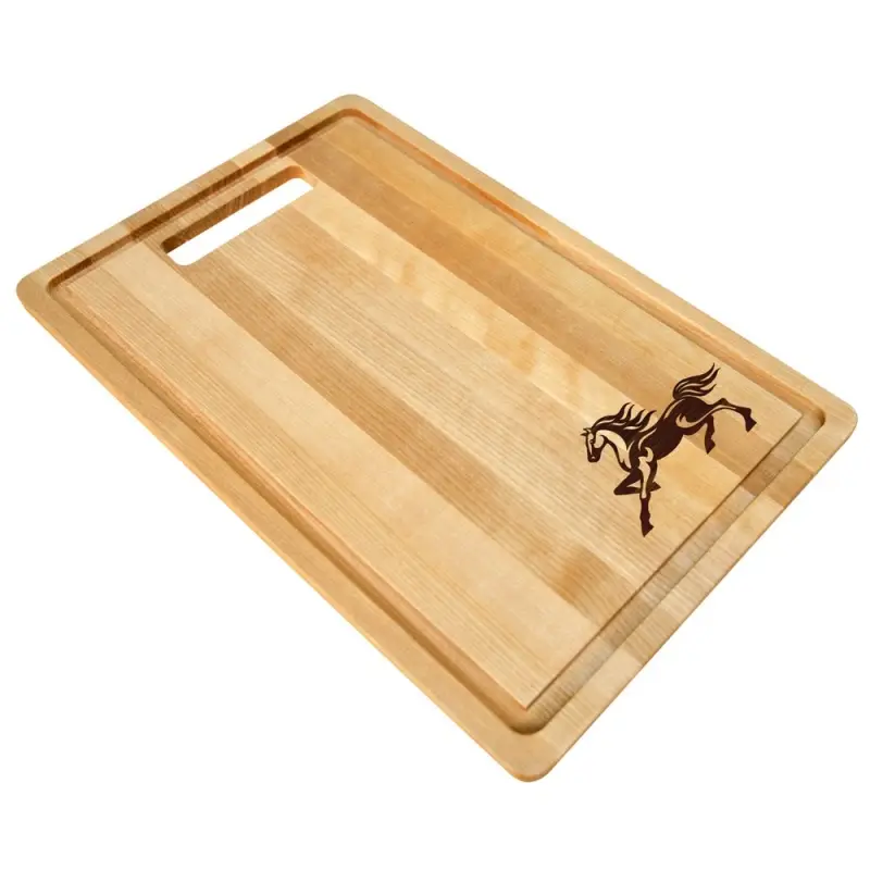 Доска разделочная с желобками Мустанг 30х20 см