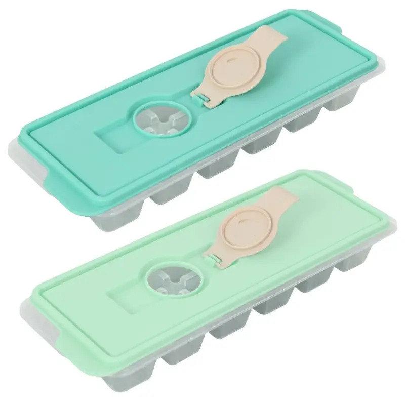 Форма для льда с крышкой и клапаном 12 ячеек (ассортимент)