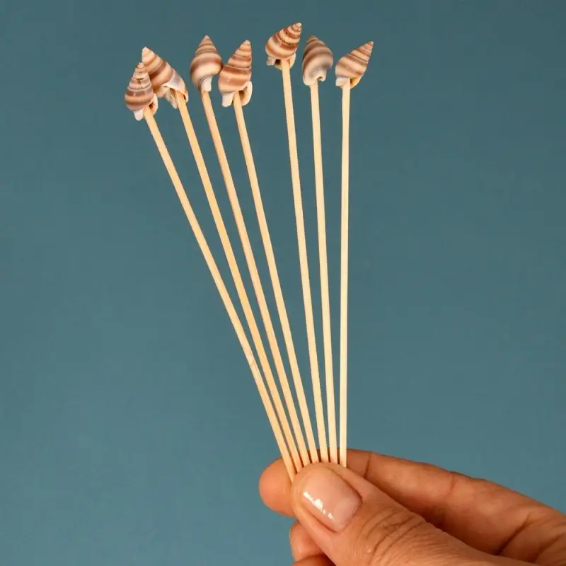 Шпажки для канапе Ракушки 24 шт