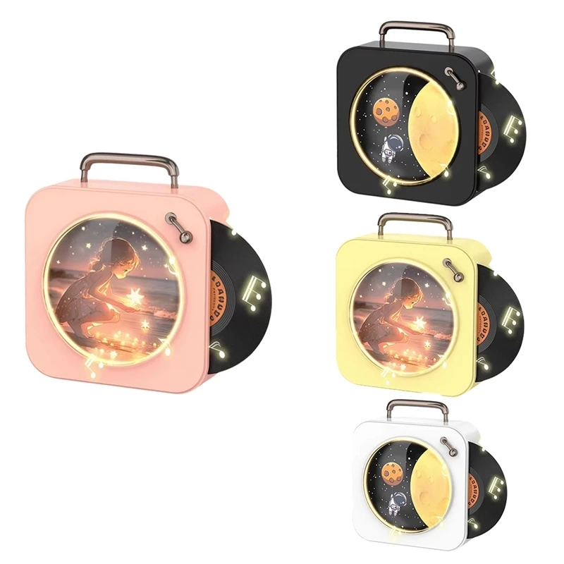 Винтажный стерео-проигрыватель с Bluetooth (в ассортименте)