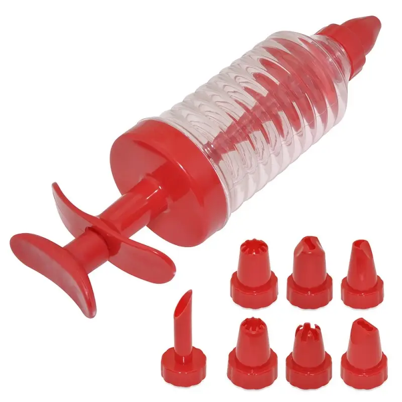 Декоратор для крема с 8 насадками (ассортимент)