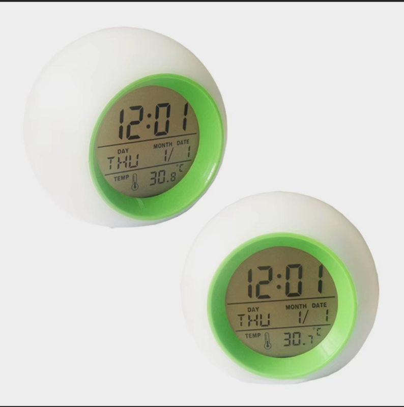 Музыкальный будильник (цвет в ассортименте)