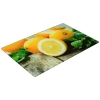 Разделочная доска подставка под горячее Лимон 18х28см