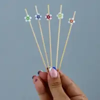 Шпажки для канапе Ромашки 24 шт