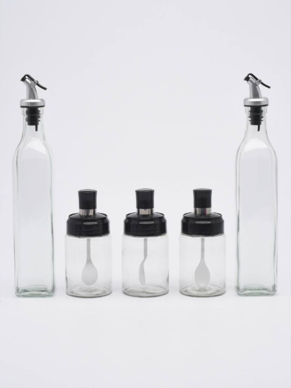 Набор баночек и бутылочек для кухни