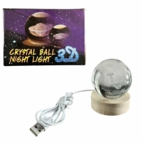 Ночник Светящийся хрустальный шар (в ассортименте)