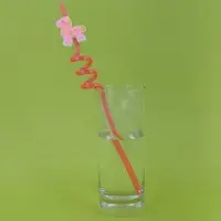 Трубочки для коктейля Лошадки 4 шт