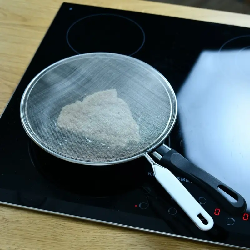 Сито плоское с ручкой Экран от брызг диаметр 26см