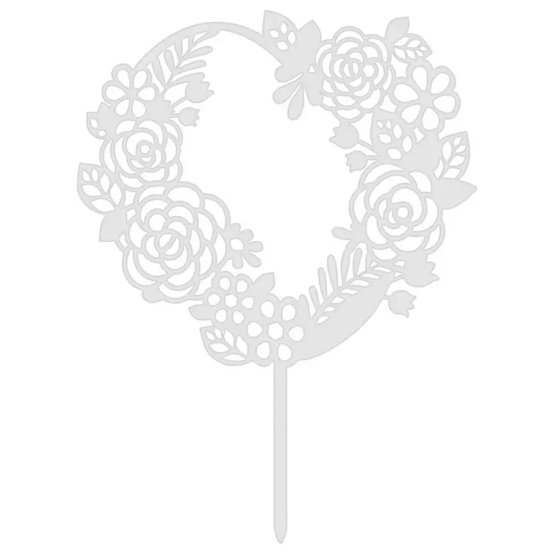 Топпер для украшения Сердце