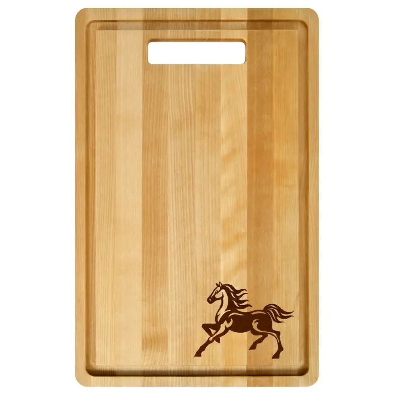 Доска разделочная с желобками Мустанг 30х20 см