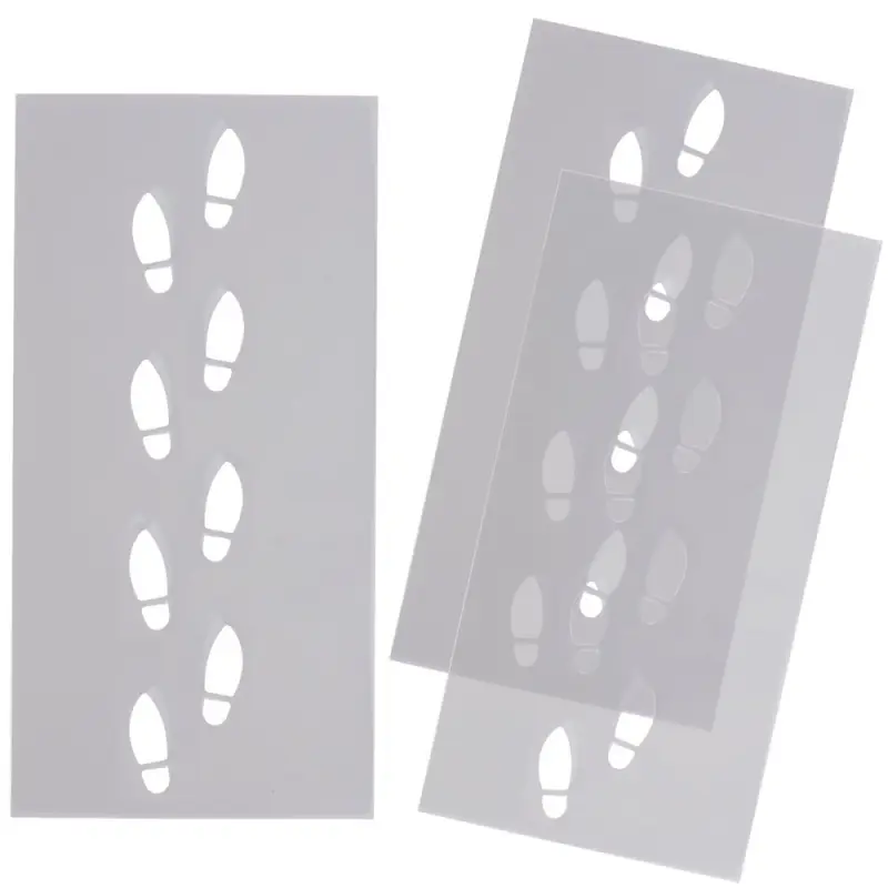 Трафарет для выпечки Следы