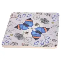Подставка под горячее Бабочки 14х14см (ассортимент)