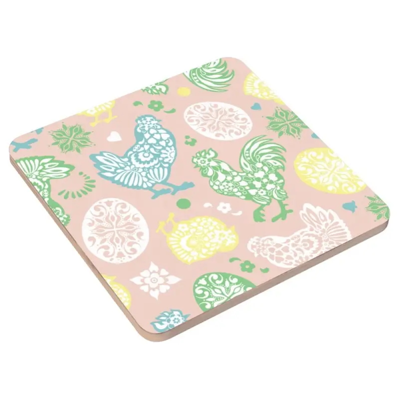 Подставка под горячее Цветная Пасха 14х14 см (ассортимент)