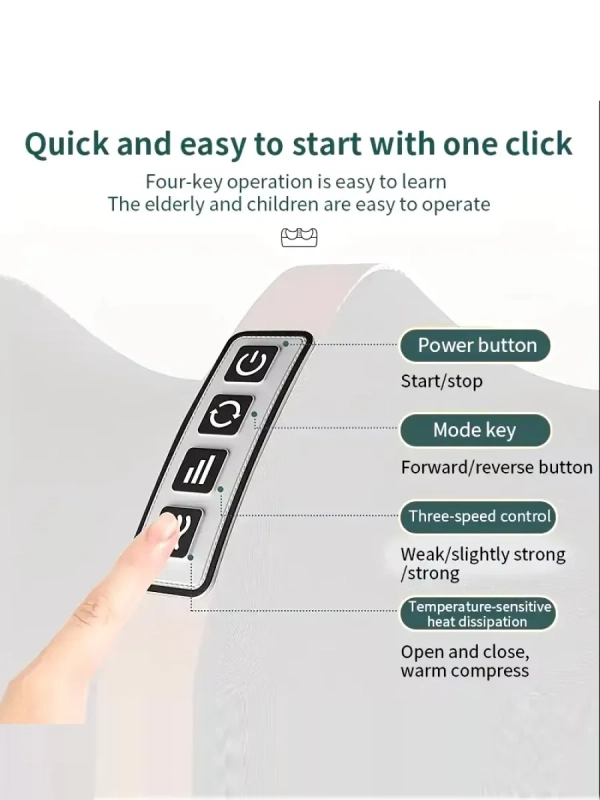 Электрический массажер для ног (цвет в ассортименте)