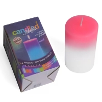 Восковая светодиодная свеча (цвет в ассортименте)