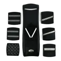 Терка с 7 насадками черная