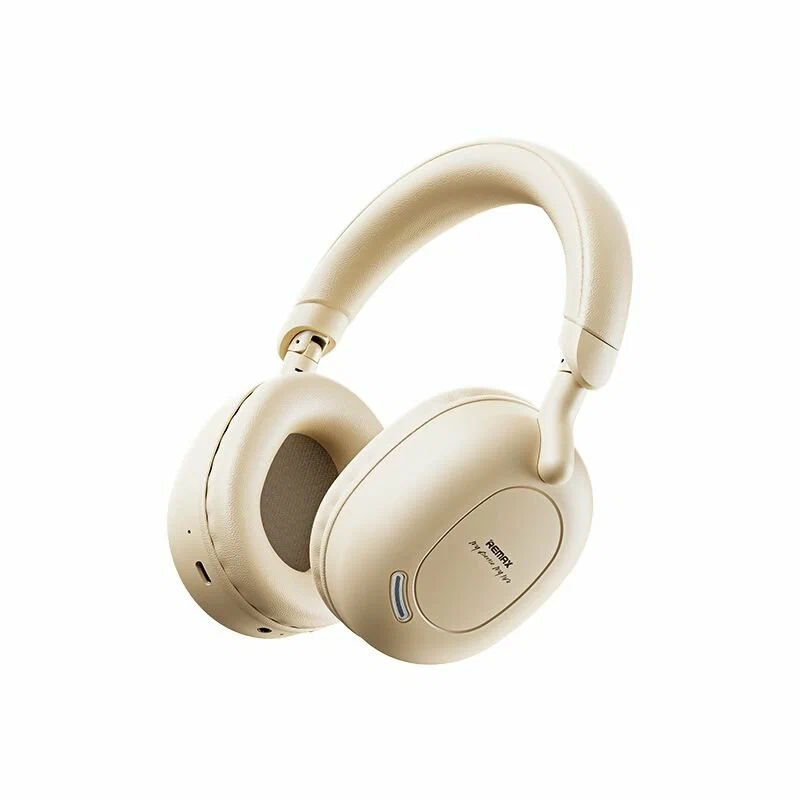 Наушники беспроводные Remax RB-560HB бежевые