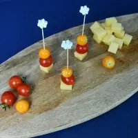 Шпажки для канапе Снежинки 24 шт