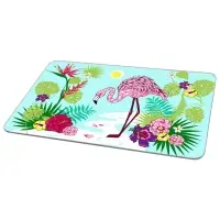 Доска разделочная Подставка под горячее Фламинго 18х28см (ассортимент)