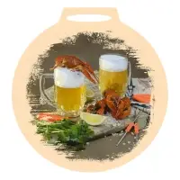 Доска разделочная Пивные традиции 26см