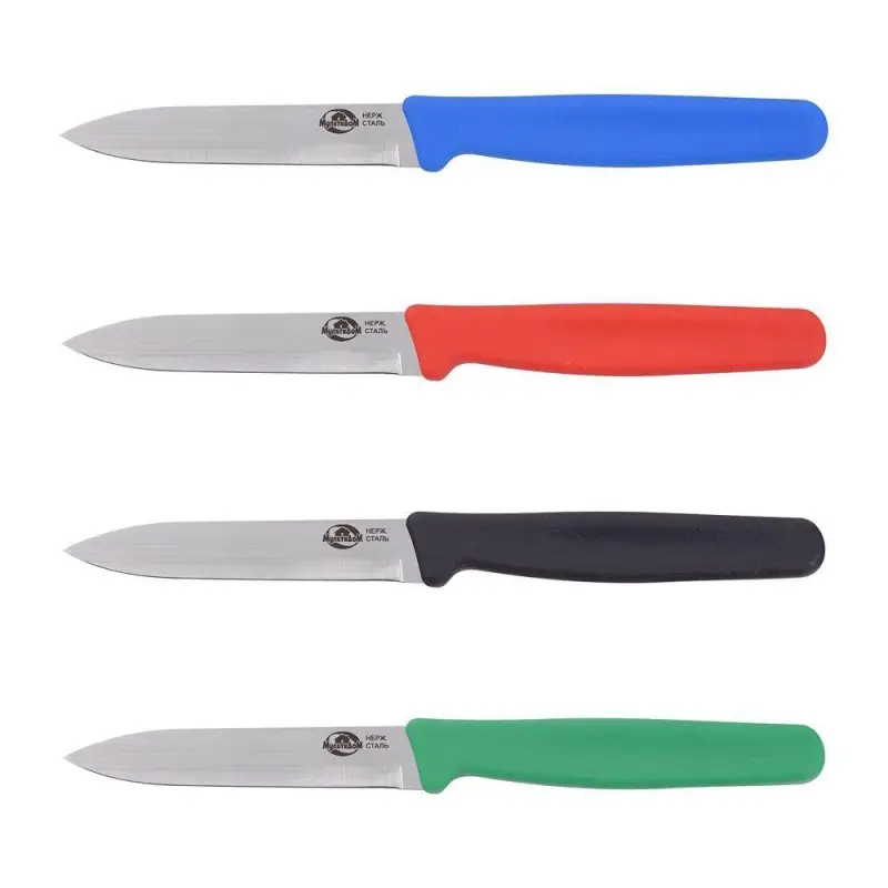 Нож кухонный для овощей Колор длина 18 см (ассортимент)