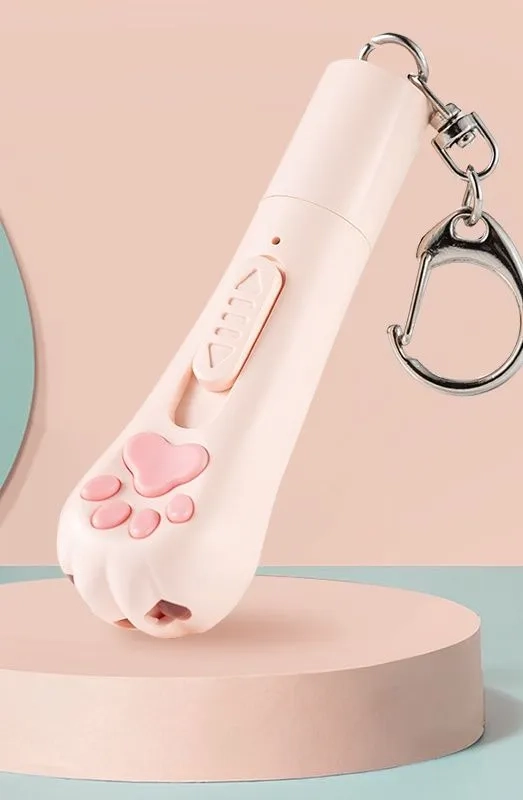 Лазерная игрушка-кошачья лапка (цвет в ассортименте)