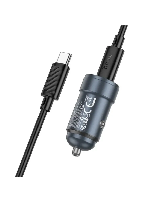 Автомобильное зарядное устройство HOCO Z57 с проводами
