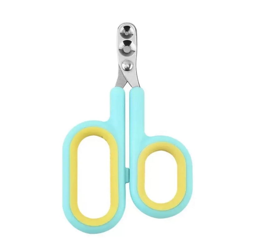 Когтерезка с ДВУМЯ ограничителями (цвет в ассортименте)