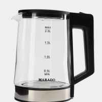 Чайник электрический стеклянный MA-0614 2л