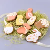 Форма для печенья, набор 4 шт, "Пасхальный"