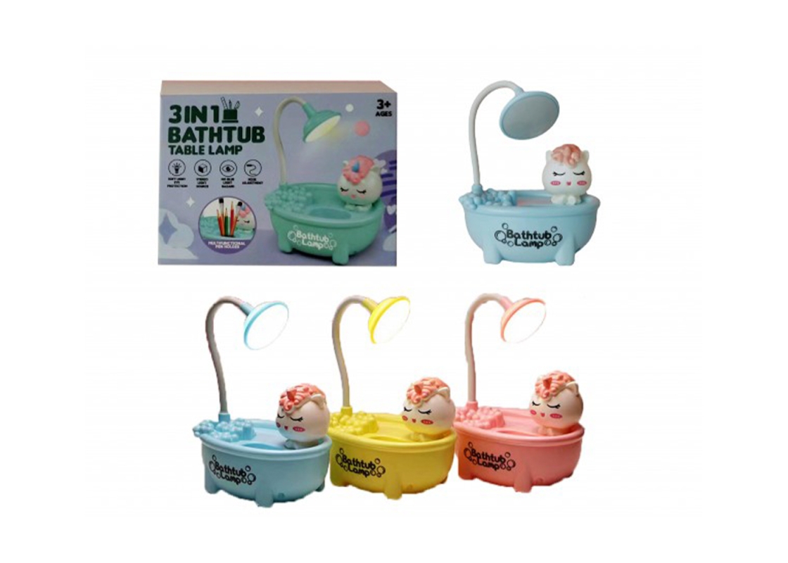 Настольная лампа светильник Кошечка (цвет в ассортименте)