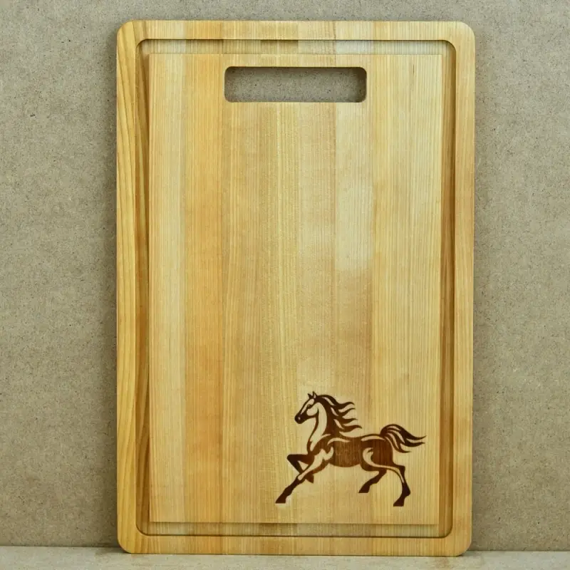 Доска разделочная с желобками Мустанг 30х20 см